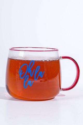 Script Glass Mug, 32oml
