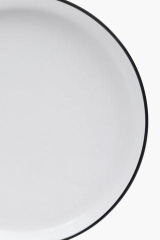 4 Pack Ceramic Dinner Plates