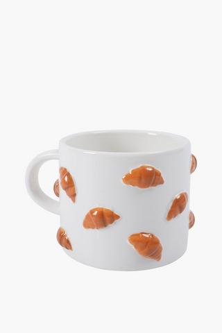 Croissant Ceramic Mug, 340ml