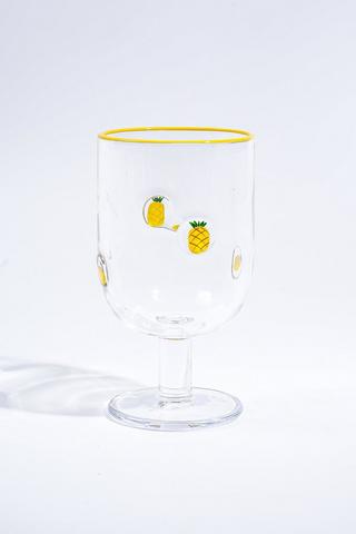 Assorted Fruity Stem Glass