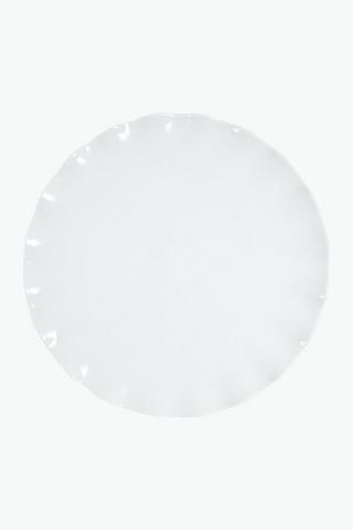 Porcelain Scallop Cake Stand