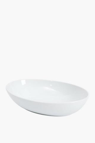 Oval Porcelain Bowl