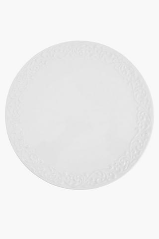Porcelain Embroidered Cake Stand