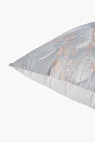 Velvet Swirl Scatter Cover Only, 50x50cm