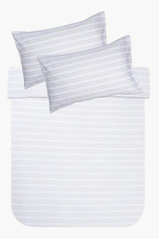 100% Cotton Winter Mayon Stripe Duvet Cover Set