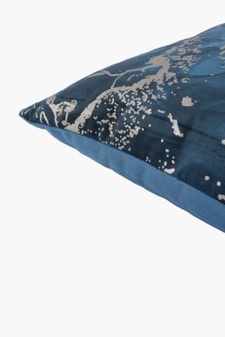 Velvet Swirl Scatter Cover Only, 40x60cm