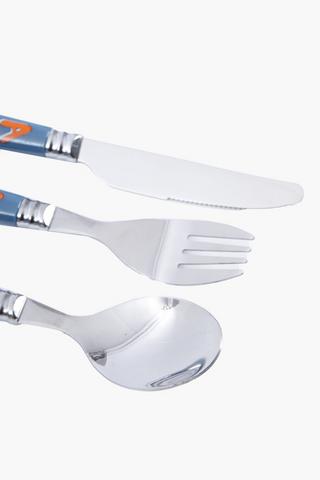 3 Piece Abc Cutlery Set