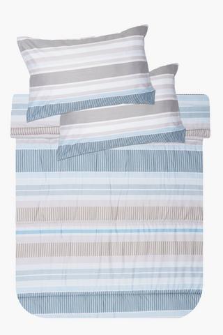 Soft Touch Vari Stripe Comforter Set