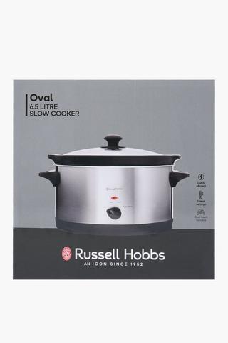 Russell Hobbs Oval Slow Cooker, 6.5l