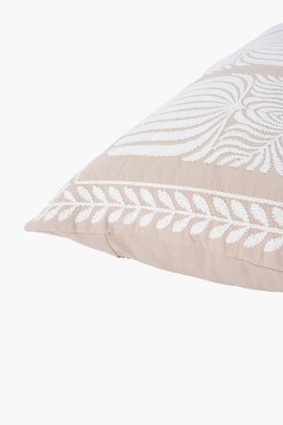 Extra Premium Textured Aubrey Feather Filled Scatter Cushion, 40x90cm