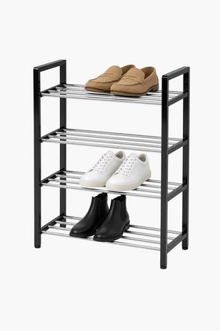 4 Tier Metal Shoe Rack