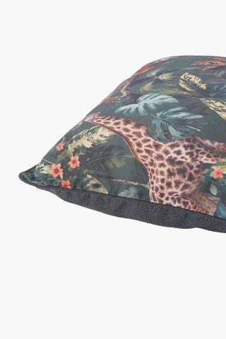 Extra Premium Printed Leopard Scatter Cover Only, 40x60cm
