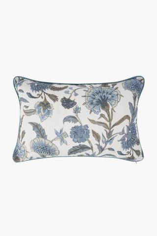 Extra Premium Printed Ashlyn Floral Scatter Cover Only, 40x60cm