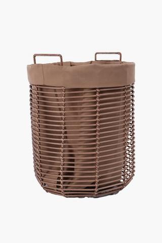 Khwezi Laundry Basket, 40x40x49cm