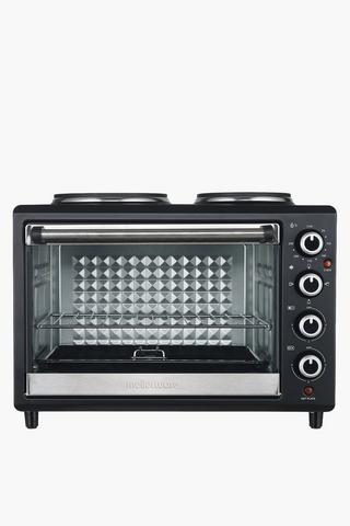 Mellerware Mini Oven With Solid Plates, 30l