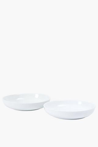 2 Piece Porcelain Curry Bowl Set