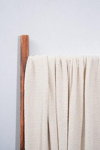 Knitted Plain Throw, 200x240cm