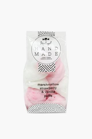 Meshuggah Marshmallow Strawberry And Vanilla Puffs, 120g
