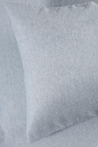 Microfibre Marl Continental Pillowcase