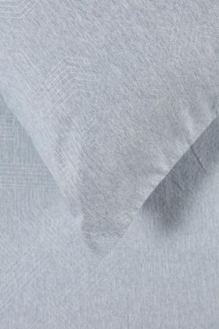 Microfibre Marl Continental Pillowcase