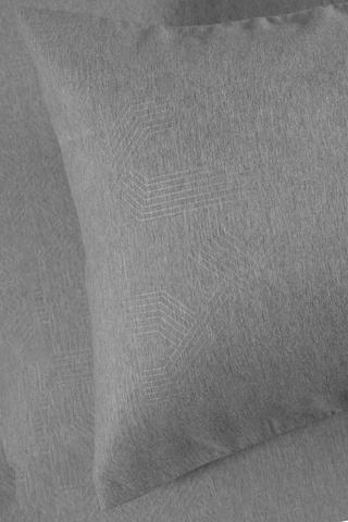 Microfibre Marl Continental Pillowcase