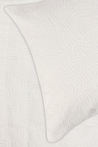 Microfibre Pressed Flower Euro Continental Pillowcase