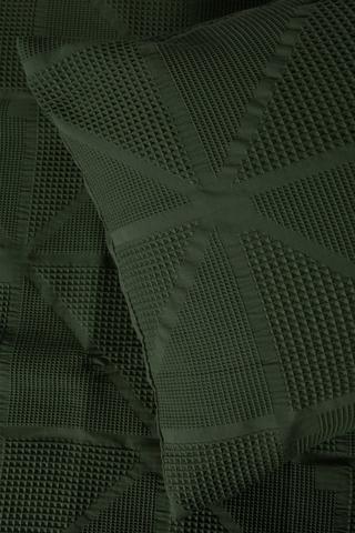 Waffle Oxford Euro Continental Pillowcase