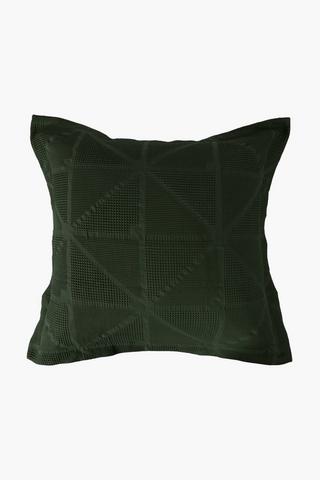 Waffle Oxford Euro Continental Pillowcase