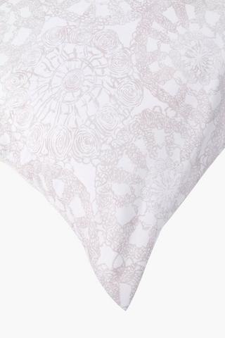 Microfibre Lacewood Euro Continental Pillowcase