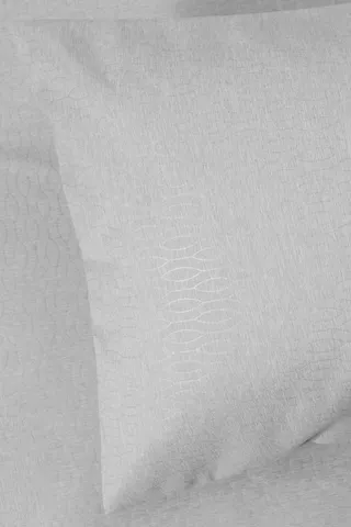 Microfibre Marl Continental Pillowcase