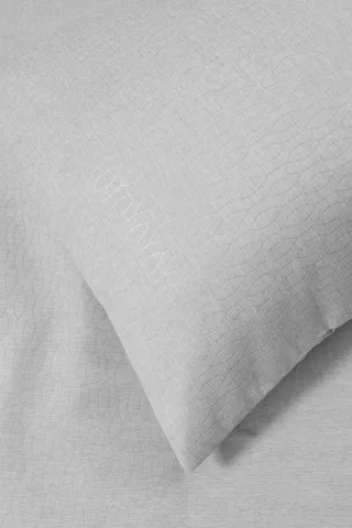 Microfibre Marl Continental Pillowcase