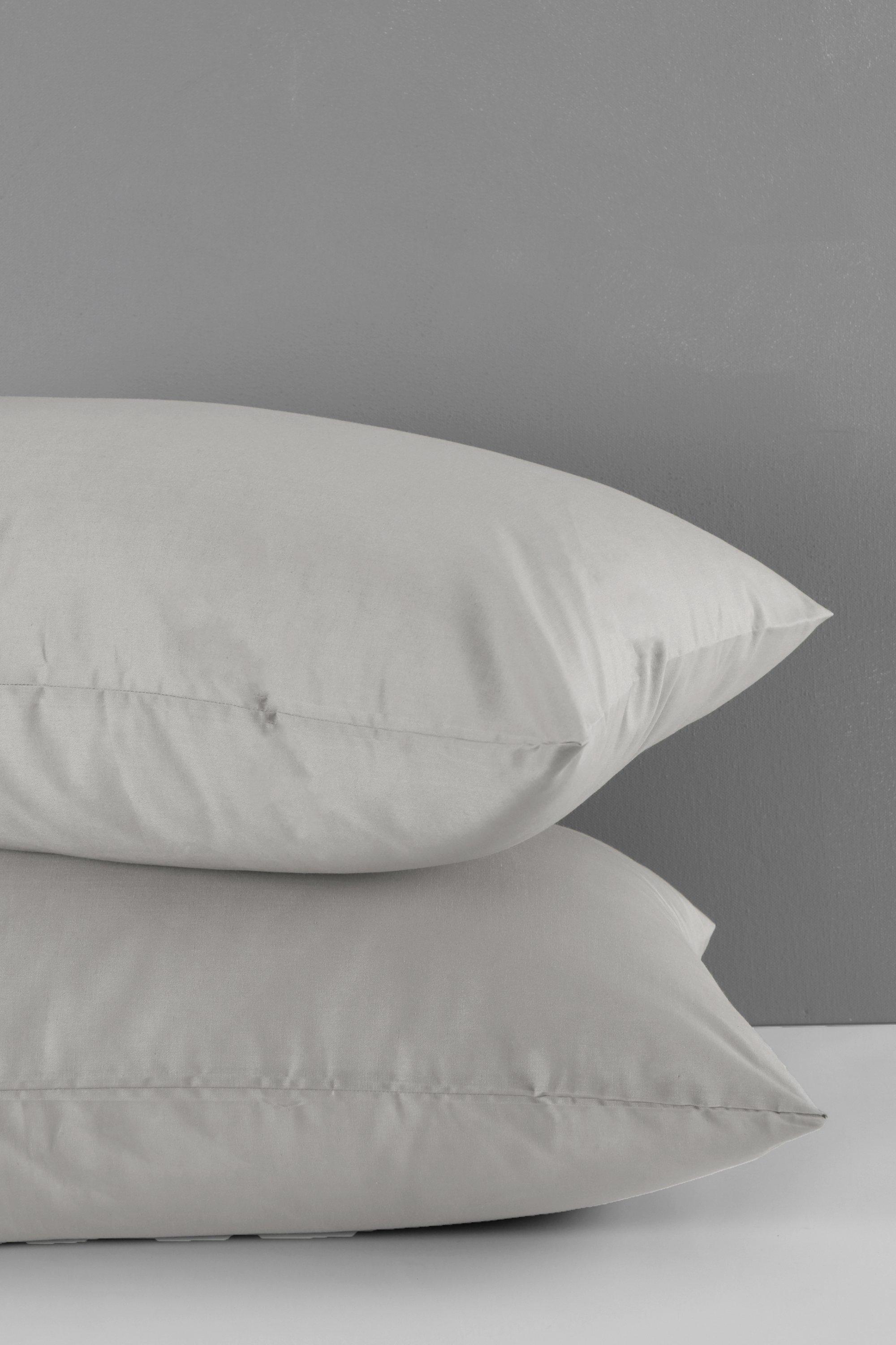 Bulk 12 Pack of Lulworth Pillowcases, 250 Thread Count, White 20x30 Soft Bedding