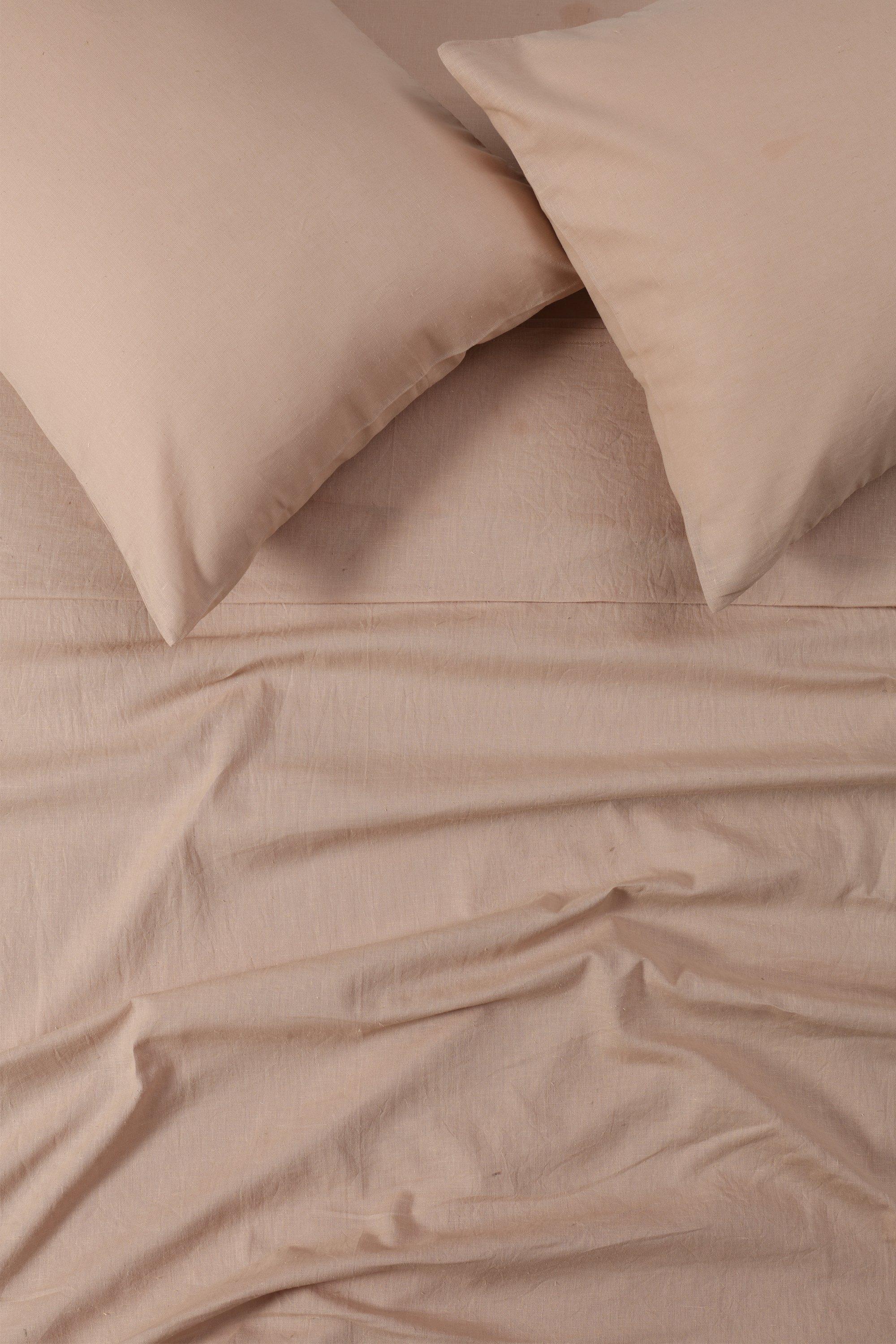 Hemp Extra Length Extra Depth Fitted Sheet