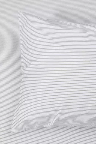200 Thread Count Stripe Standard Pillowcase