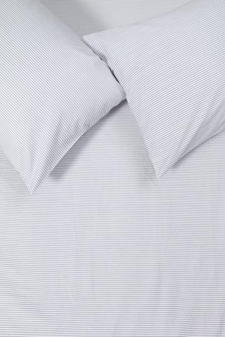 200 Thread Count Stripe Fitted Sheet