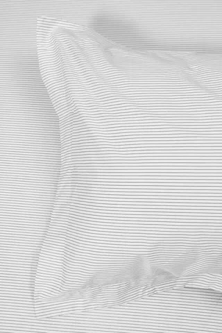 200 Thread Count Stripe Oxford Pillowcase