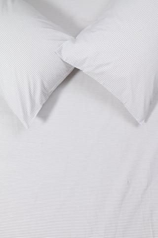 200 Thread Count Stripe Fitted Sheet Extra Length Extra Depth