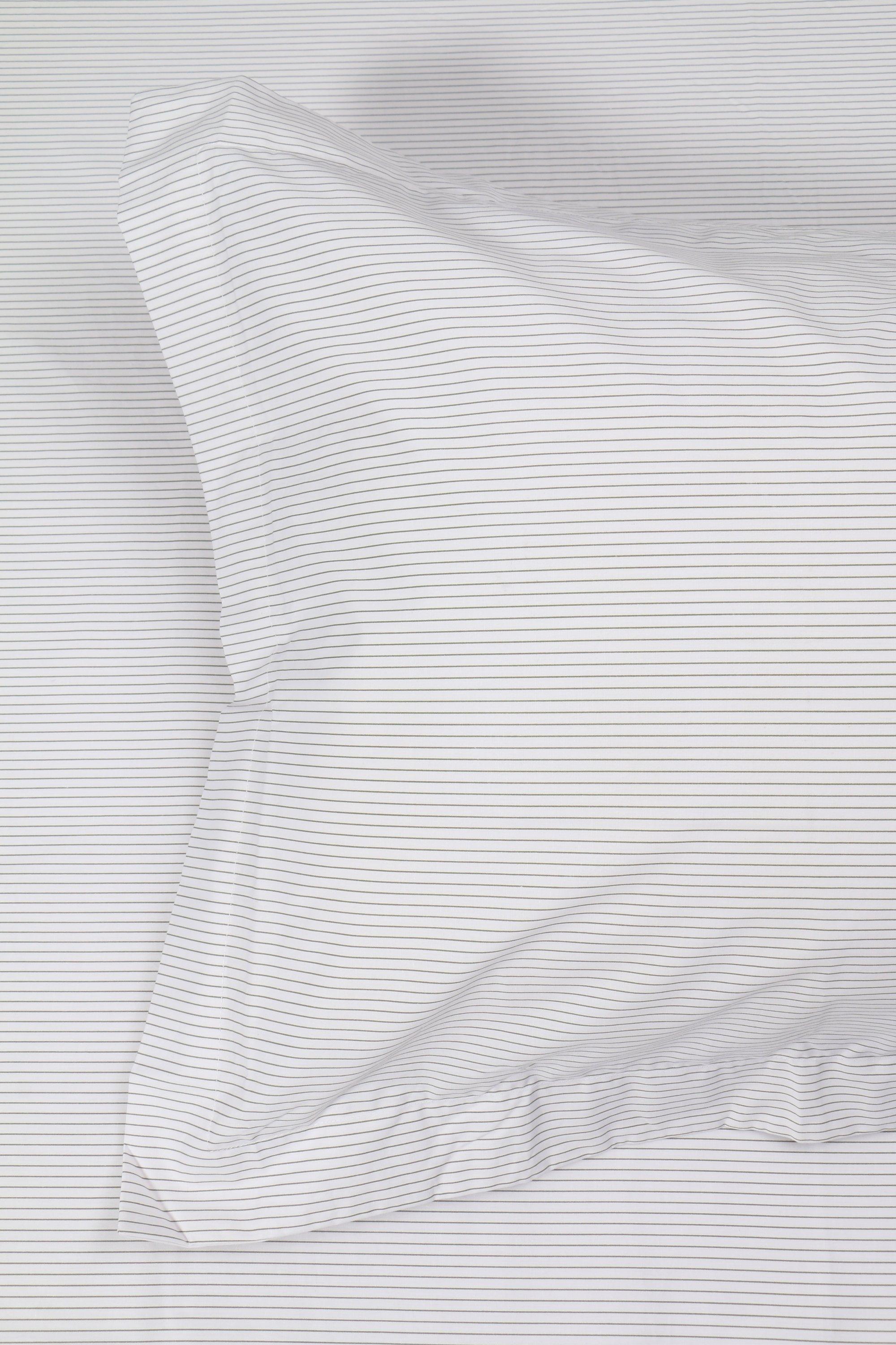 200 Thread Count Stripe Oxford Pillowcase