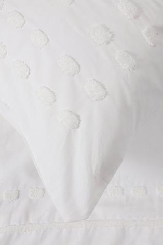 Tufted Euro Continental Pillowcase