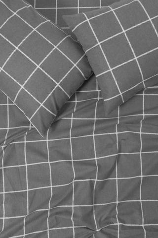 Polycotton Winter Check Sheeting Bale Set