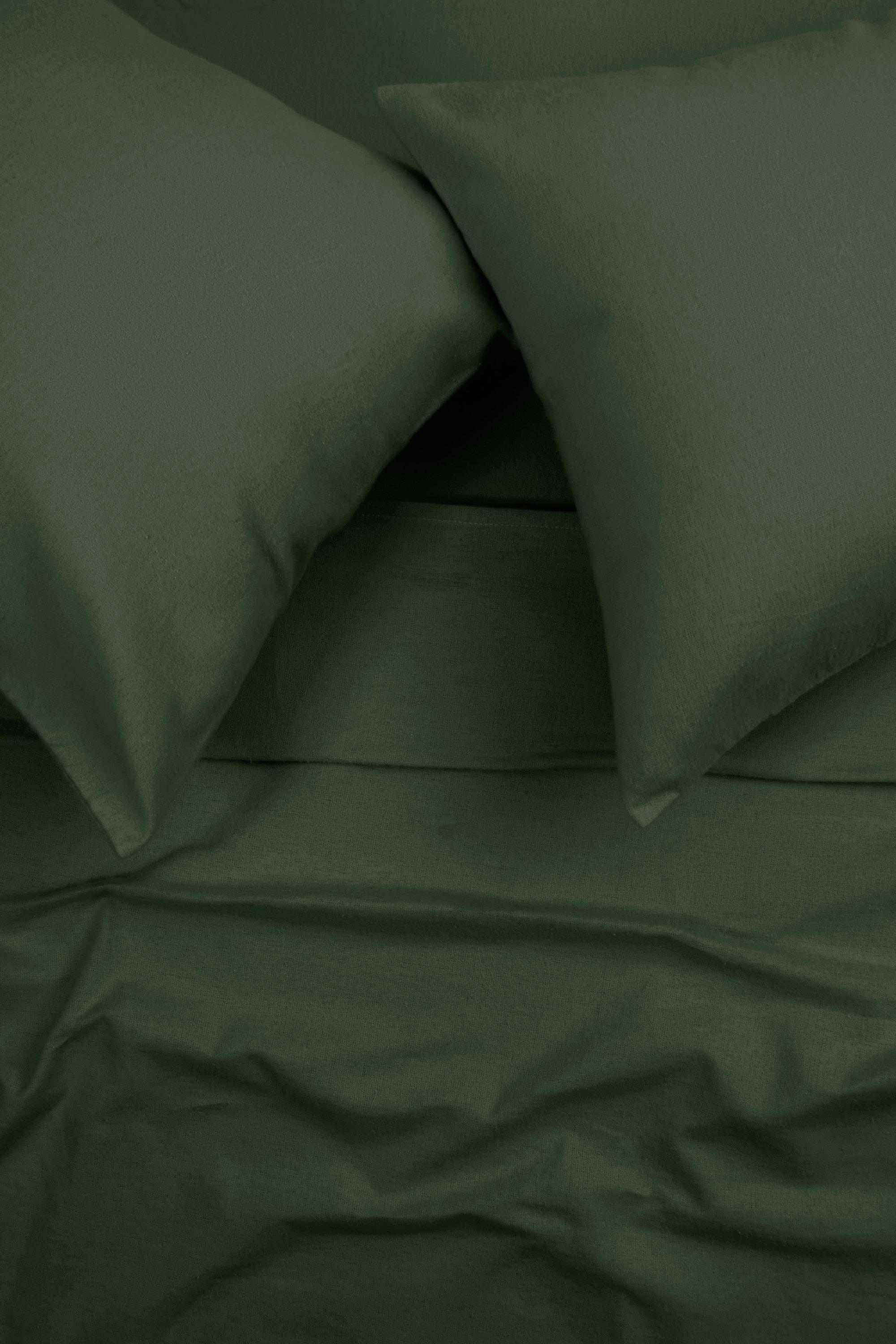 100 Brushed Cotton Winter Flat Sheet