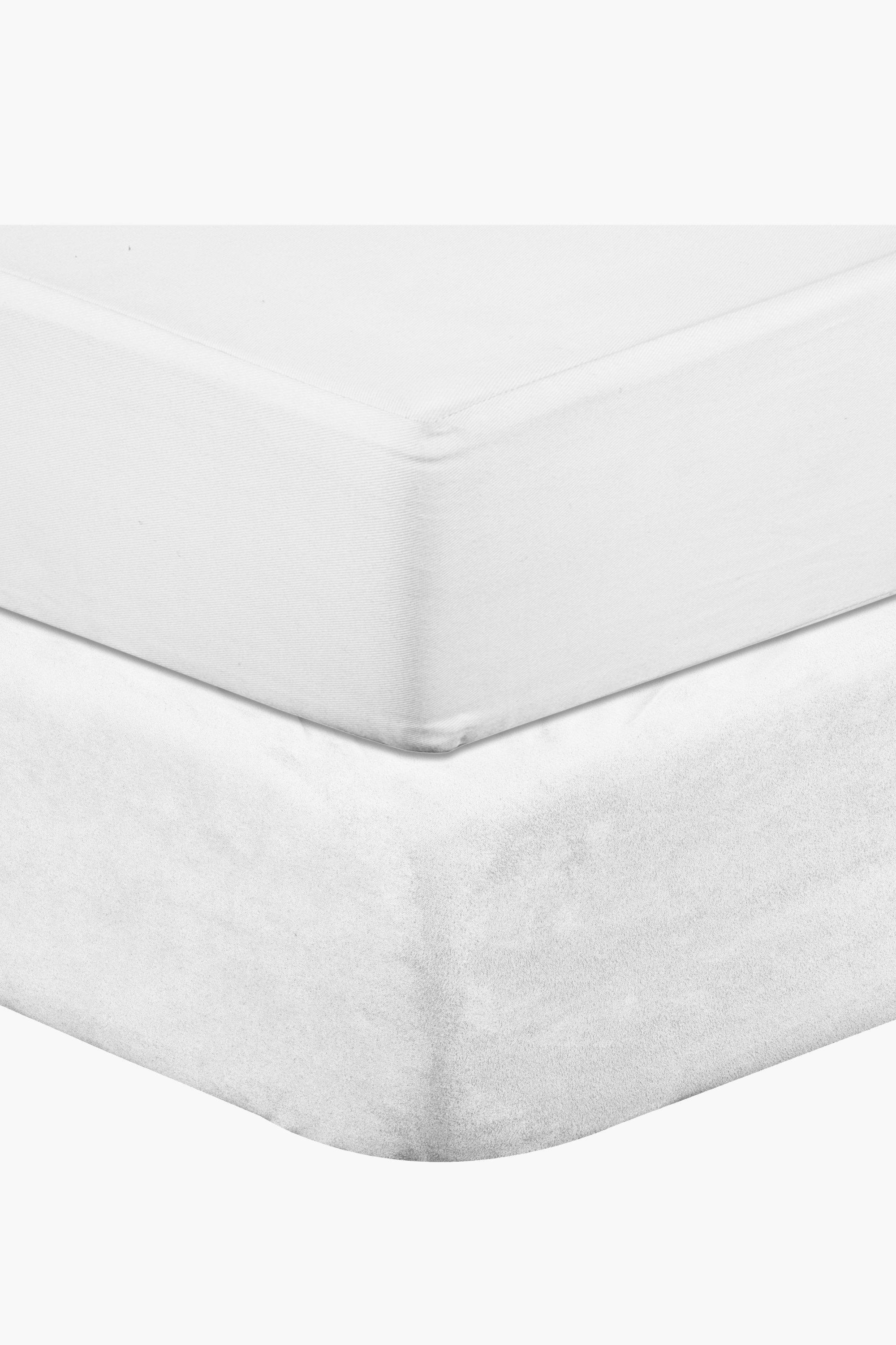 Mock Suede Bed Base Cover