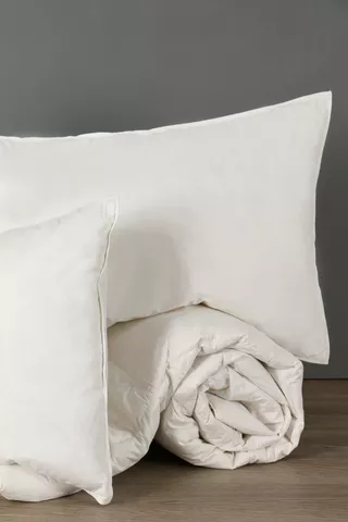 Feather And Down Cotton Inner And Pillow Set