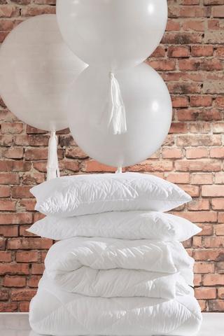 Ball Fibre Soft Touch Quilted Standard Pillow