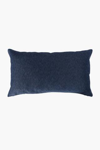 Quilted Jacquard Scatter Cushion, 40x60cm