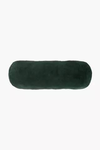 Faux Fur Bolster Scatter Cushion