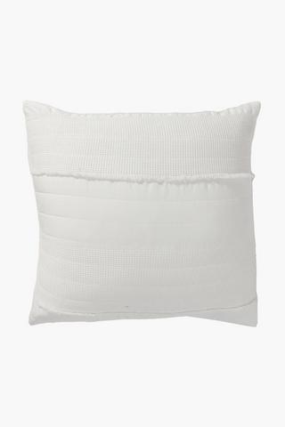 Feather Filled Texture Scatter Cushion 60x60cm