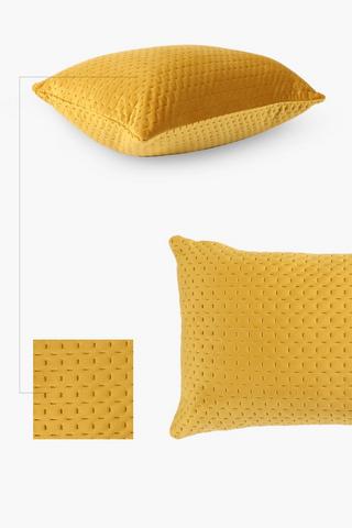 Quilted Velvet Scatter Cushion 30x50cm