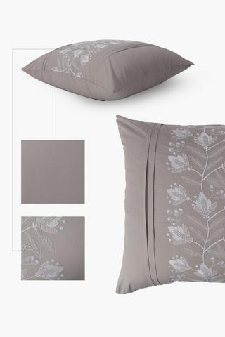 Feather Filled Matelasse Scatter Cushion, 60x60