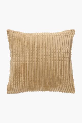 Waffle Fleece Scatter Cushion 60x60cm